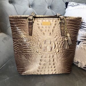 Brahmin alligator tote